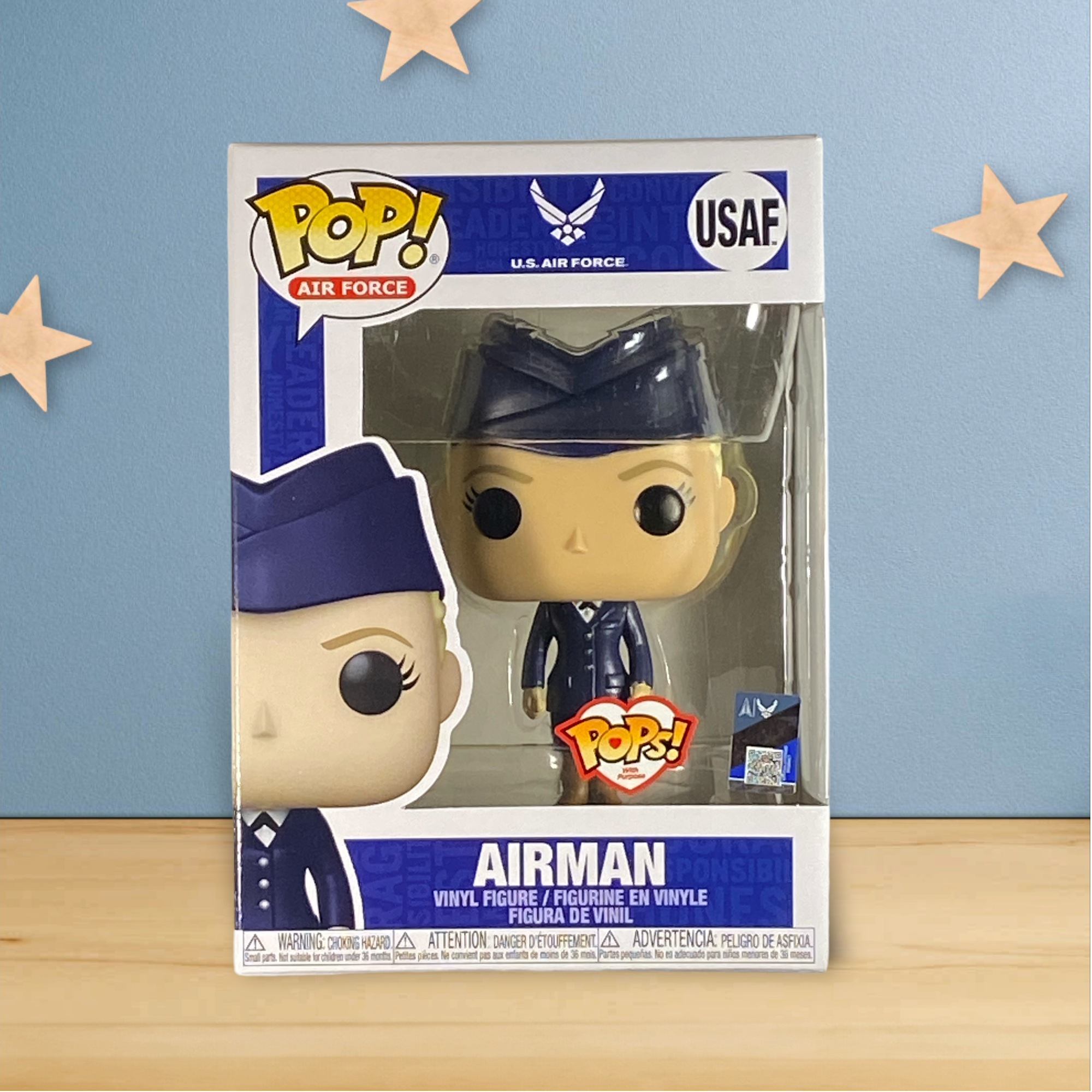 Military Air Force Female Airman Funko Pop! Vinyl Figure #USAF