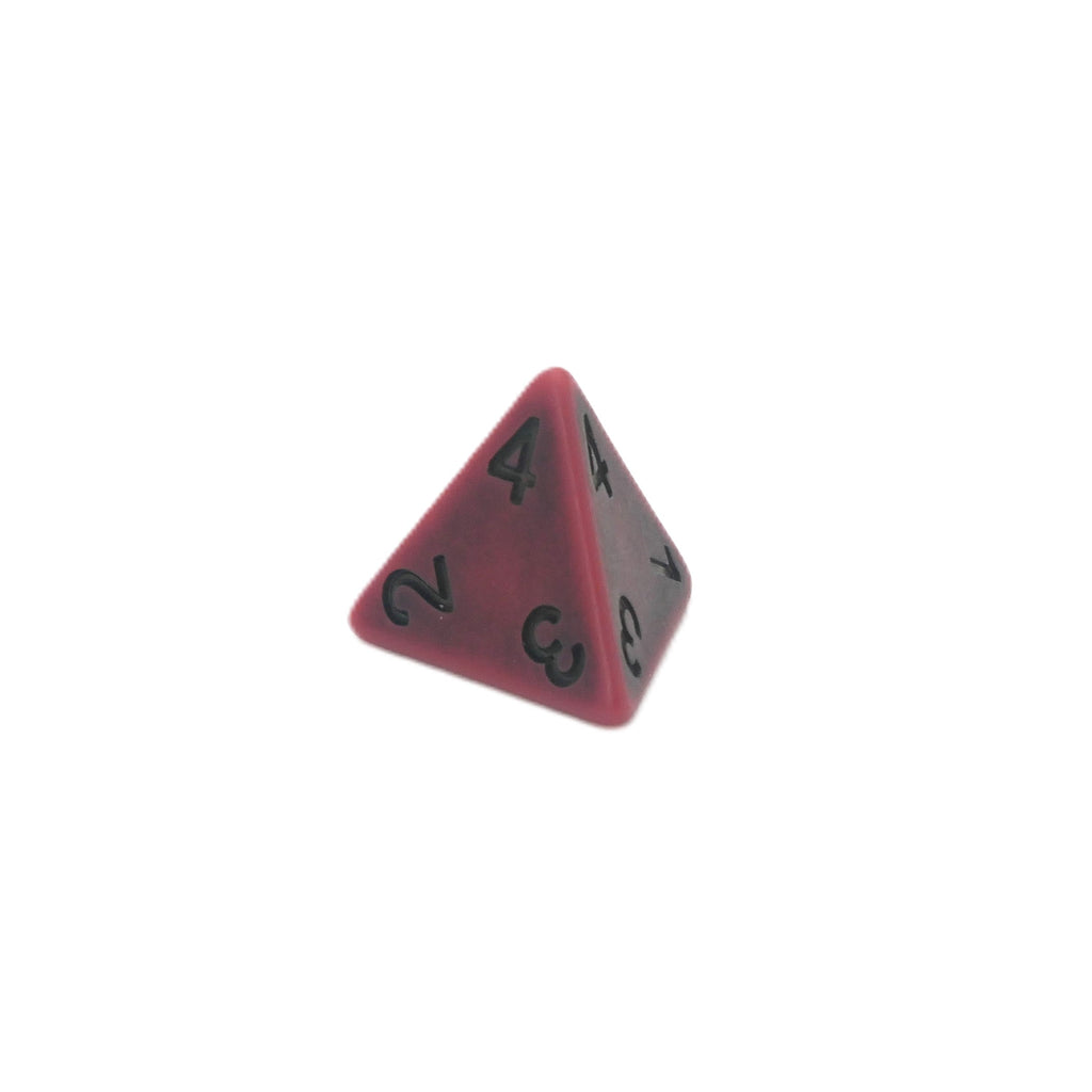 Ancient Blood - 7 Piece DnD Dice Set | Acrylic RPG Gaming Dice - Collectors World Toys