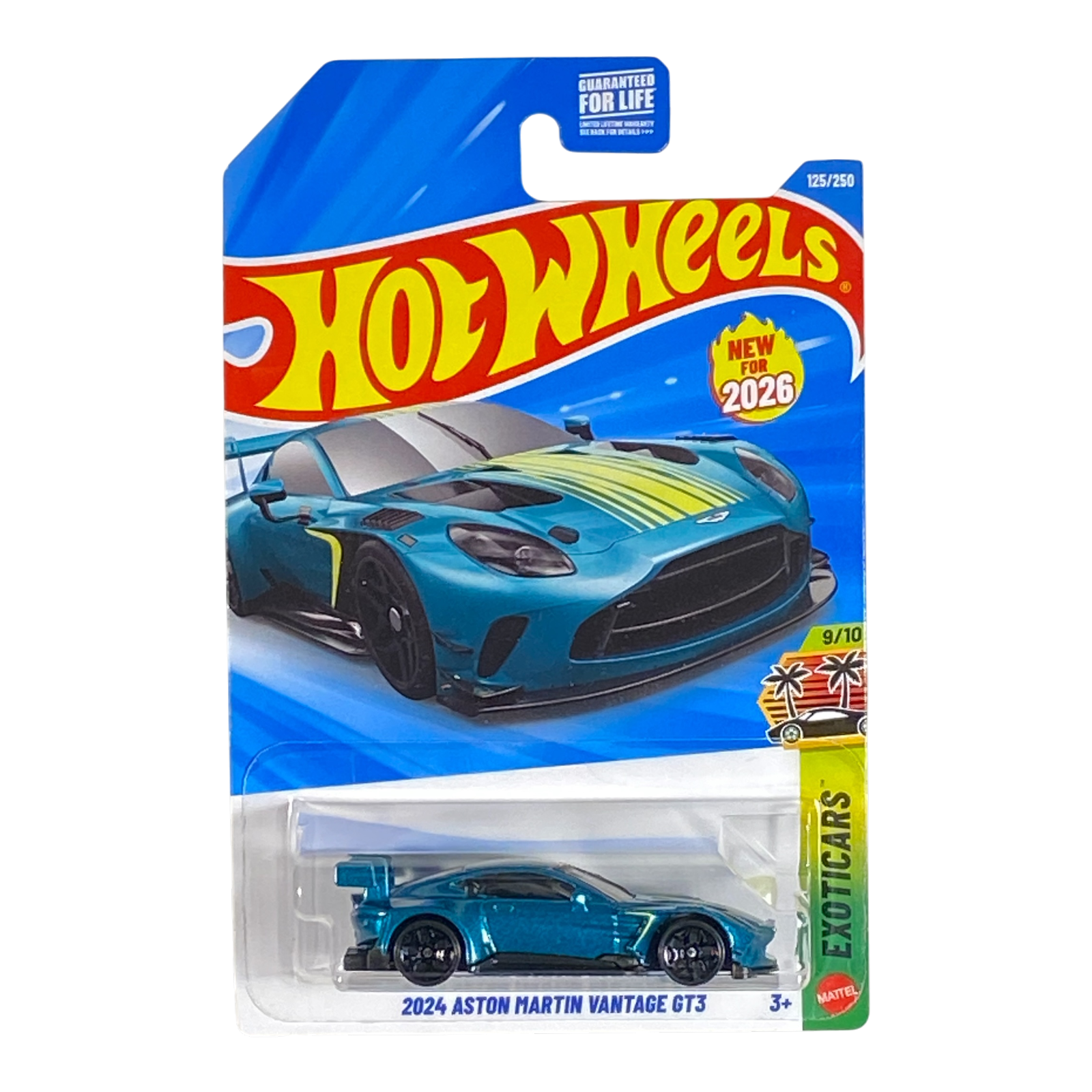 Hot Wheels 2024 Aston Martin Vantage GT3 | Exoticars Series 9/10 Main image
