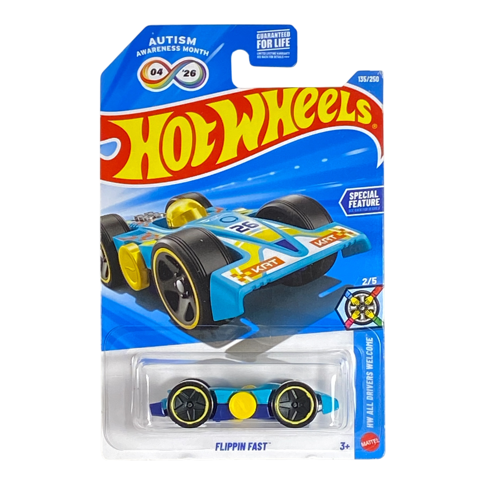 Hot Wheels Flippin Fast (Autism Awareness Month) | All Drivers Welcome Series 2/5