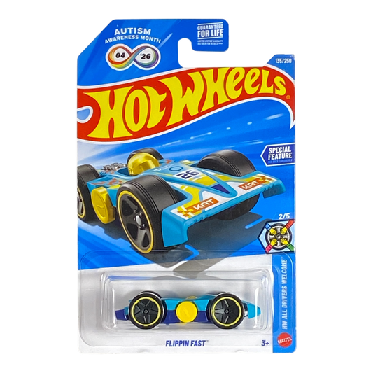 Hot Wheels Flippin Fast (Autism Awareness Month) - HW All Drivers Welcome Series 2/5