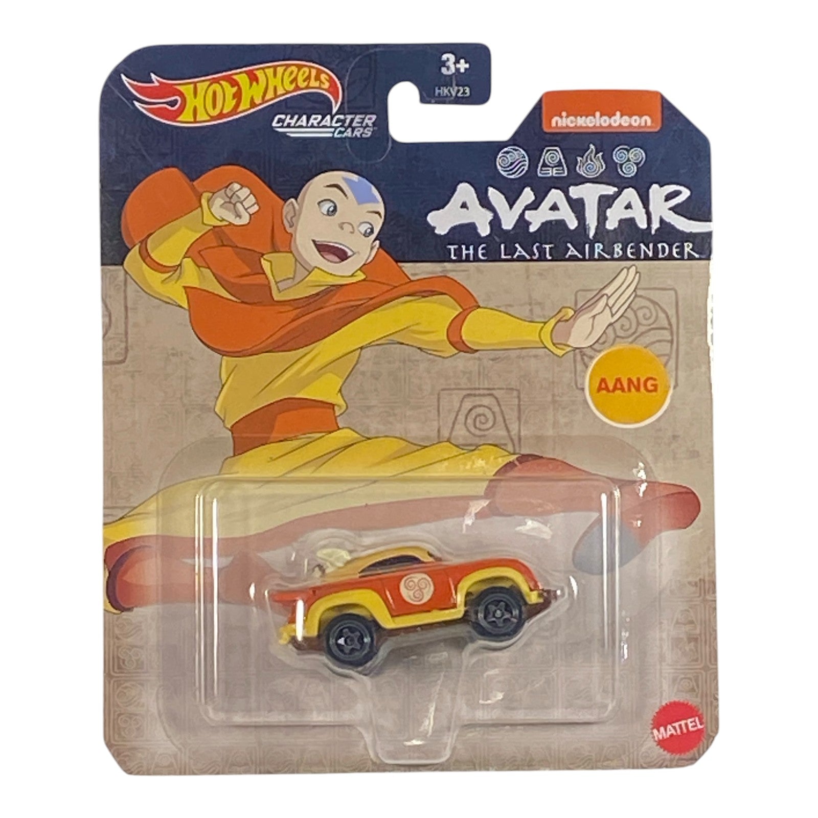 Hot Wheels Aang - Avatar The Last Airbender Character Cars Series