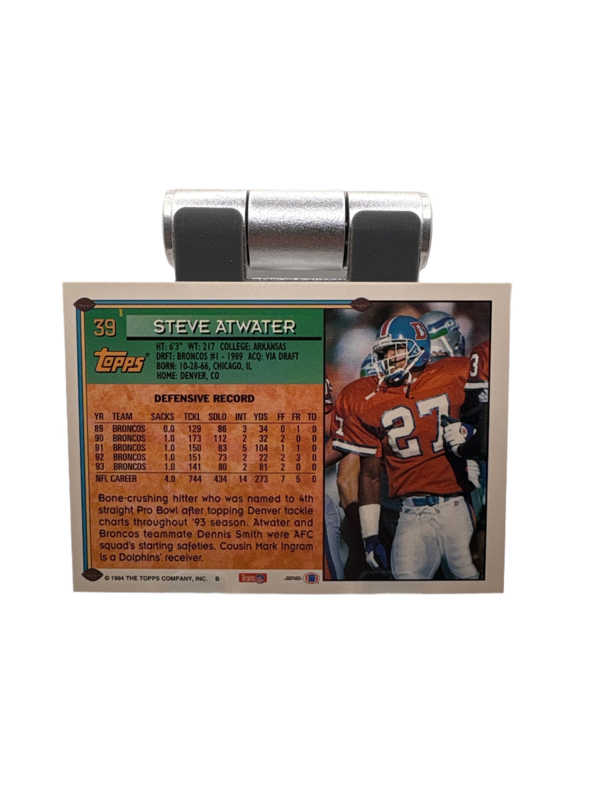 Topps Steve Atwater
