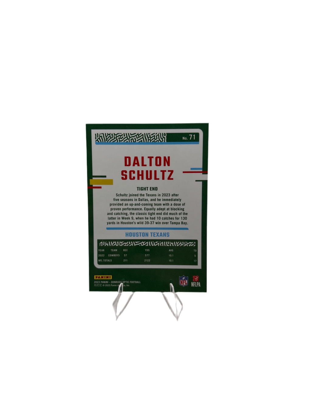 Donruss Dalton Schultz