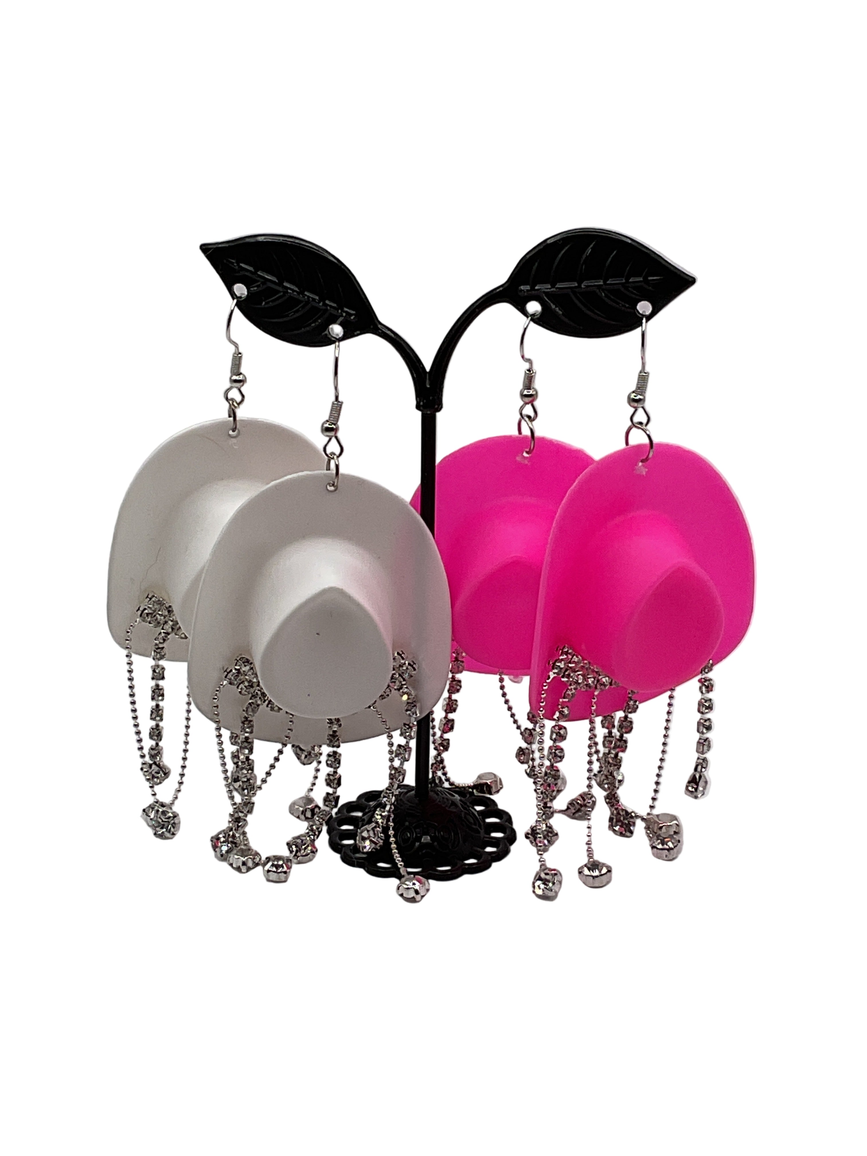 Cowgirl Hat Earrings Main image