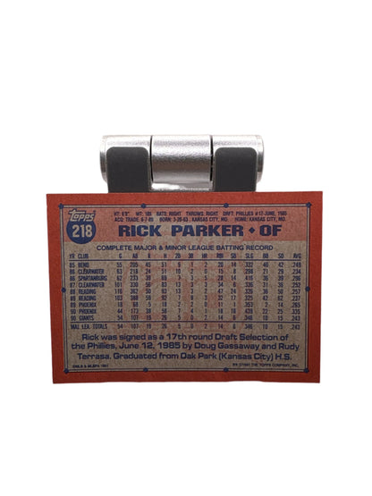 Topps Rick Parker