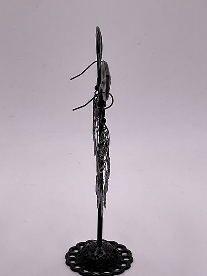 Black Dream Catcher Earrings