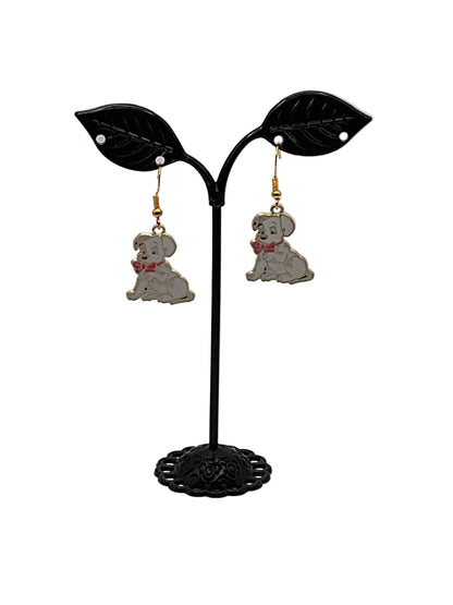 Dog earrings