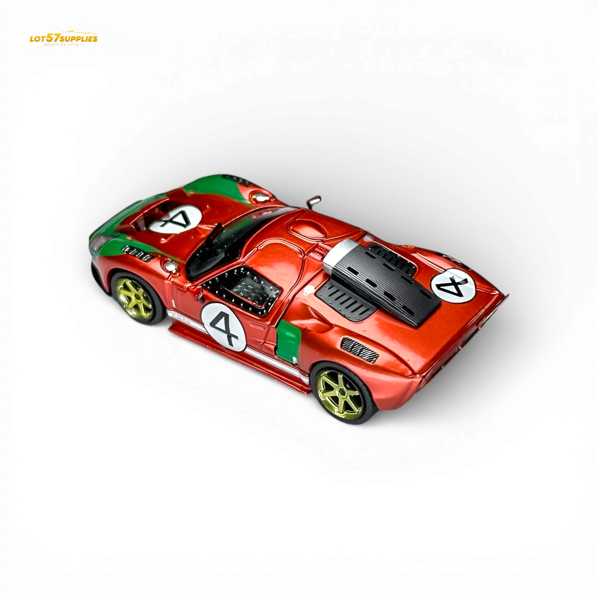 (Pre-Order) Rhino Model RM Ford GT40 - Le Mans Livery 1:64