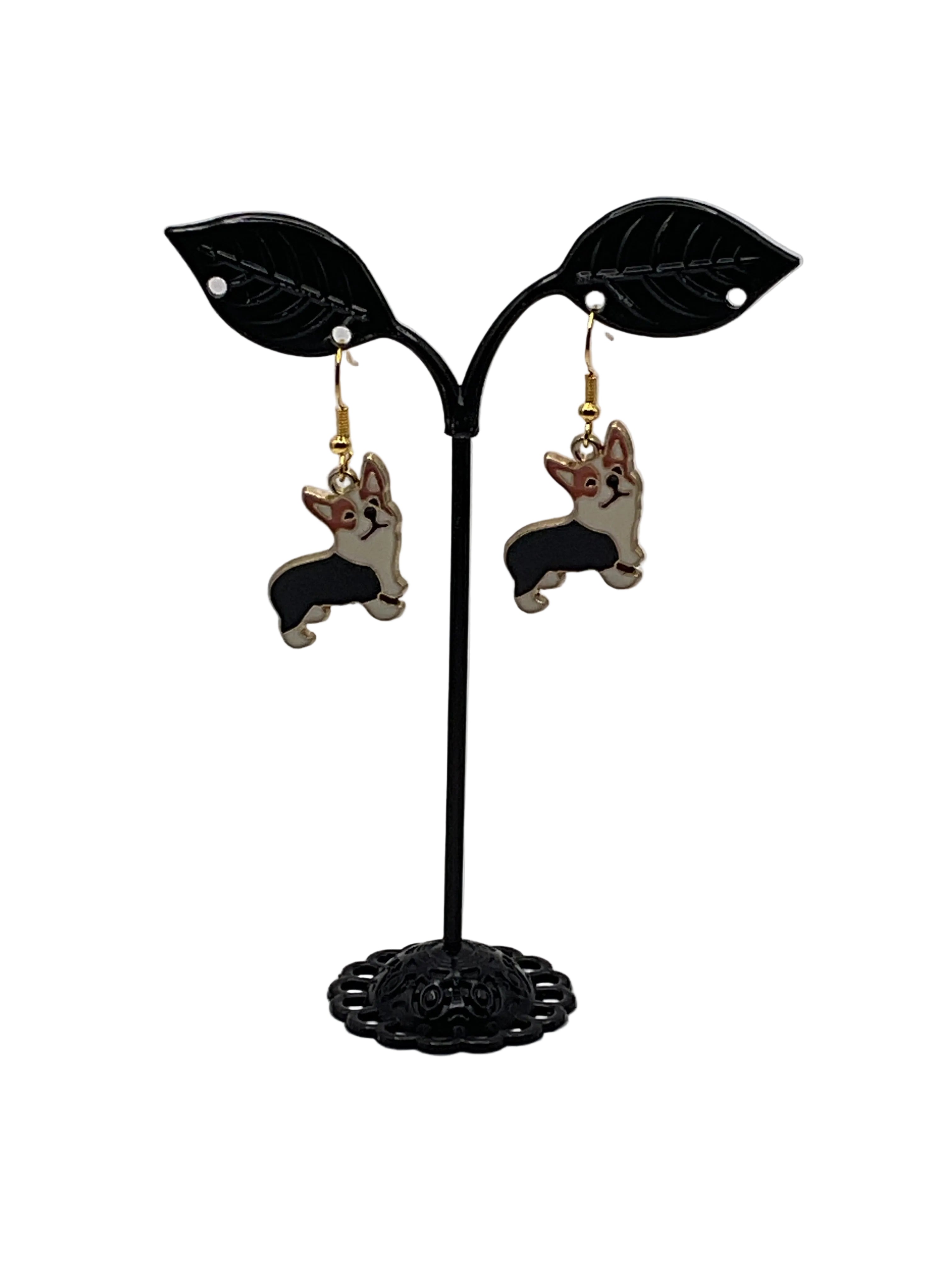 Dog Earrings