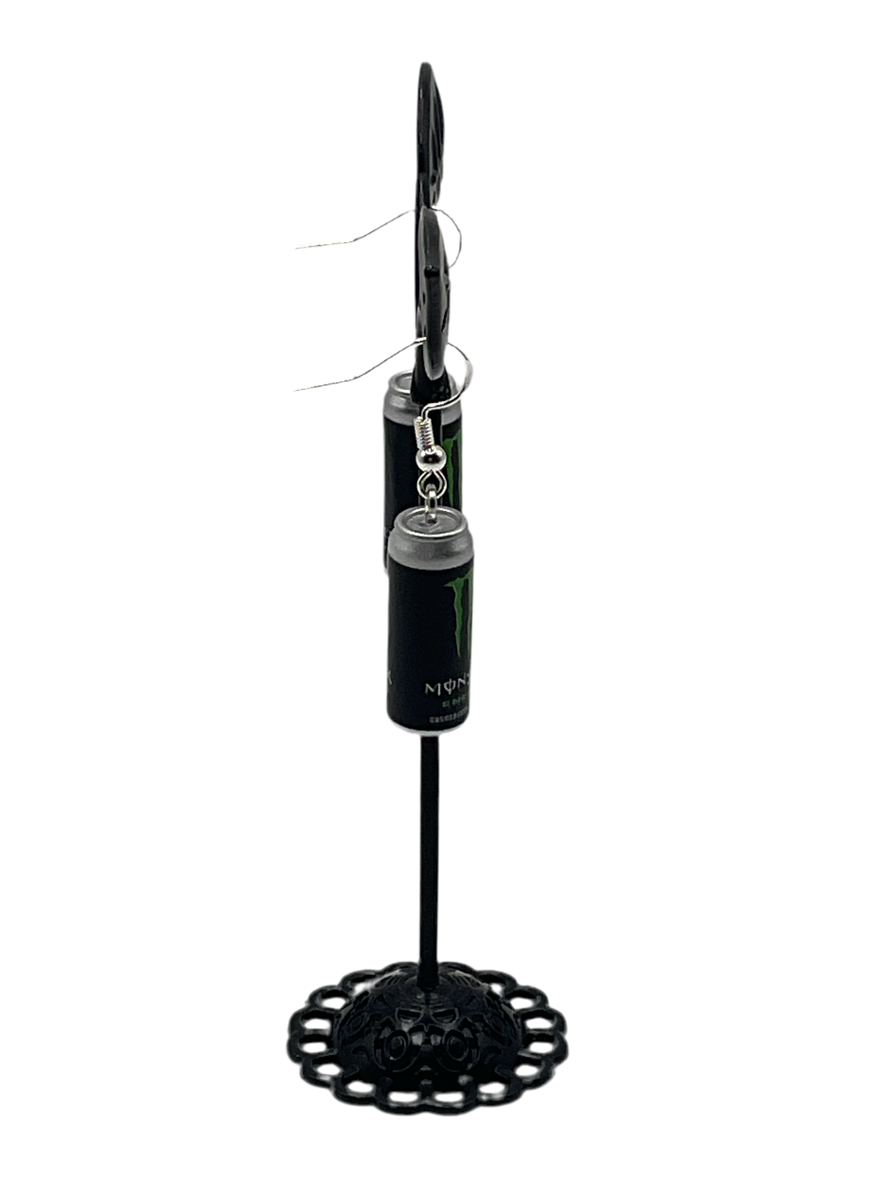 Monster Energy drink earrings