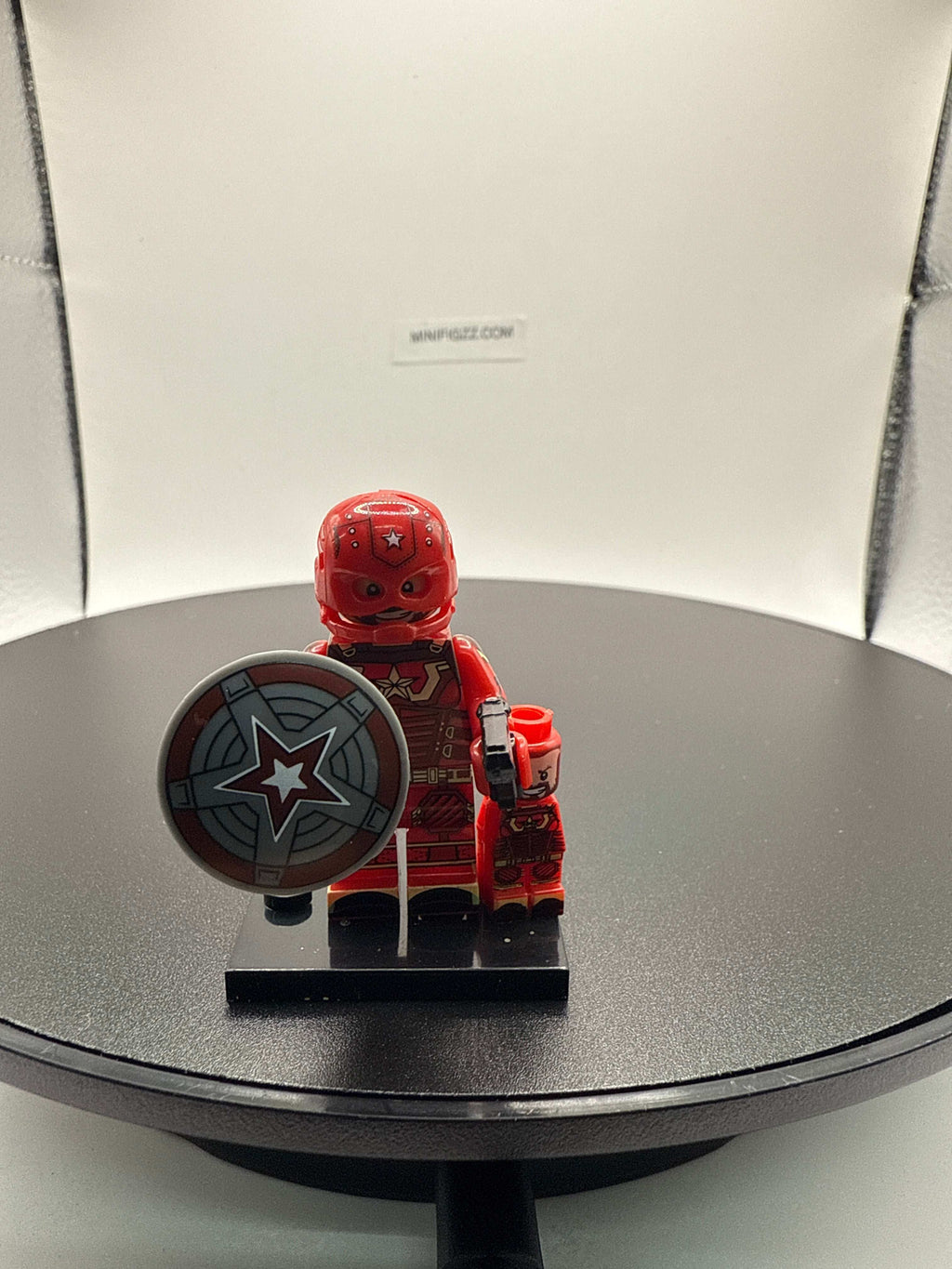 Red Super Soldier Minifigure