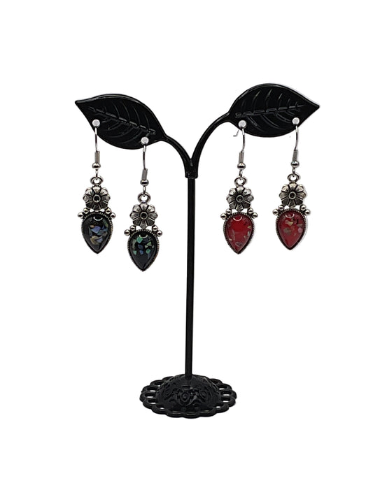 Abalone Blossom Earrings