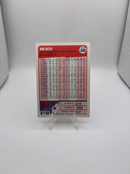 Fleer Ron Kittle