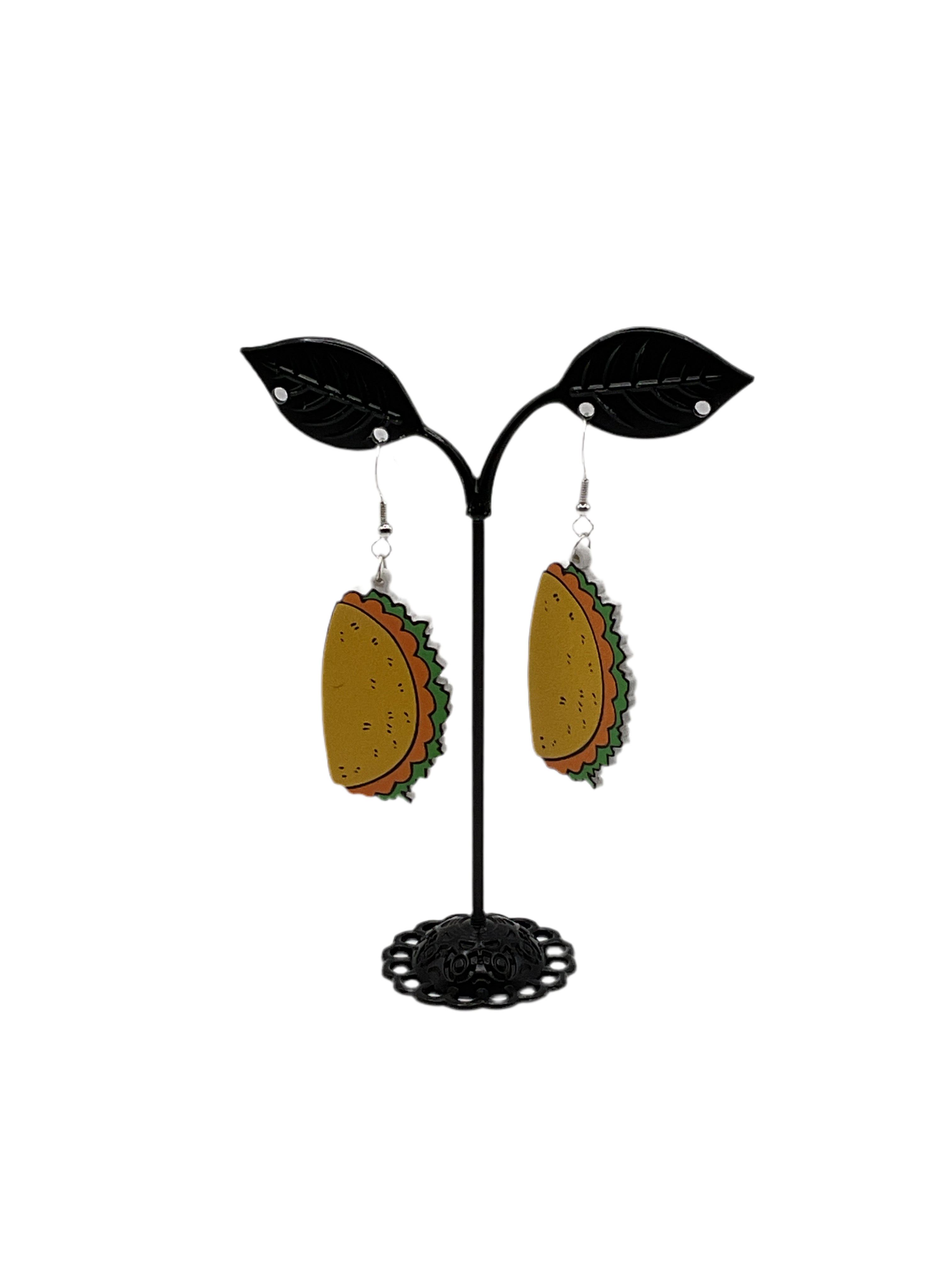 Taco earrings