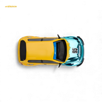 (Pre-Order) ET Model Pandem Civic EG6 Mk5 Rocket Bunny - Spoon Blue 1:64