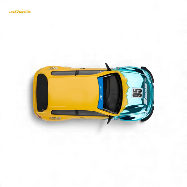 (Pre-Order) ET Model Pandem Civic EG6 Mk5 Rocket Bunny - Spoon Blue 1:64