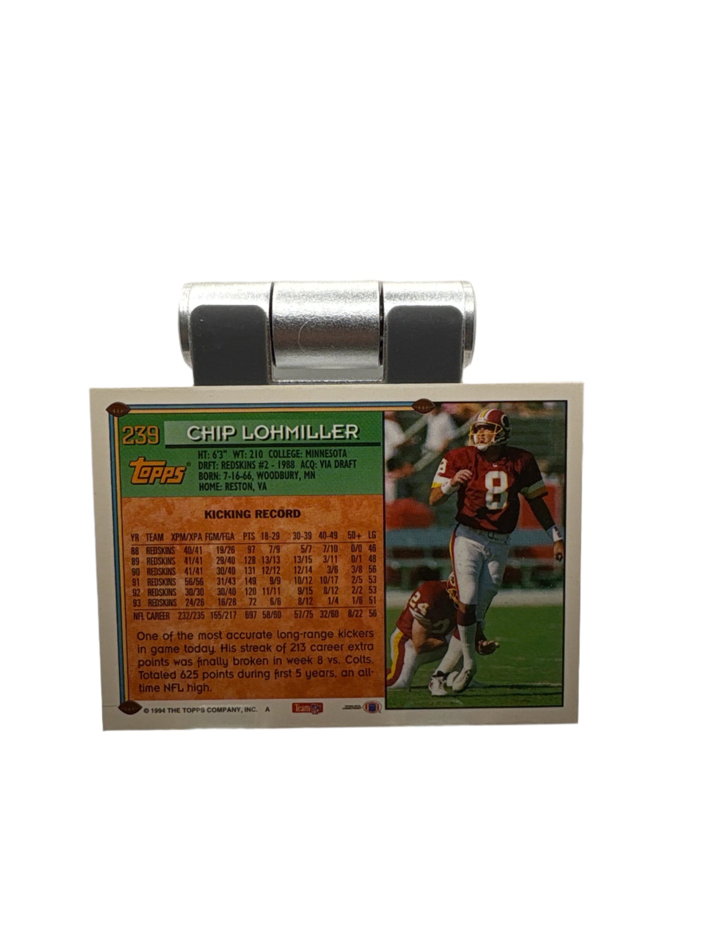 Topps Chip Lohmiller