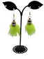 Fuzzy tassel earrings
