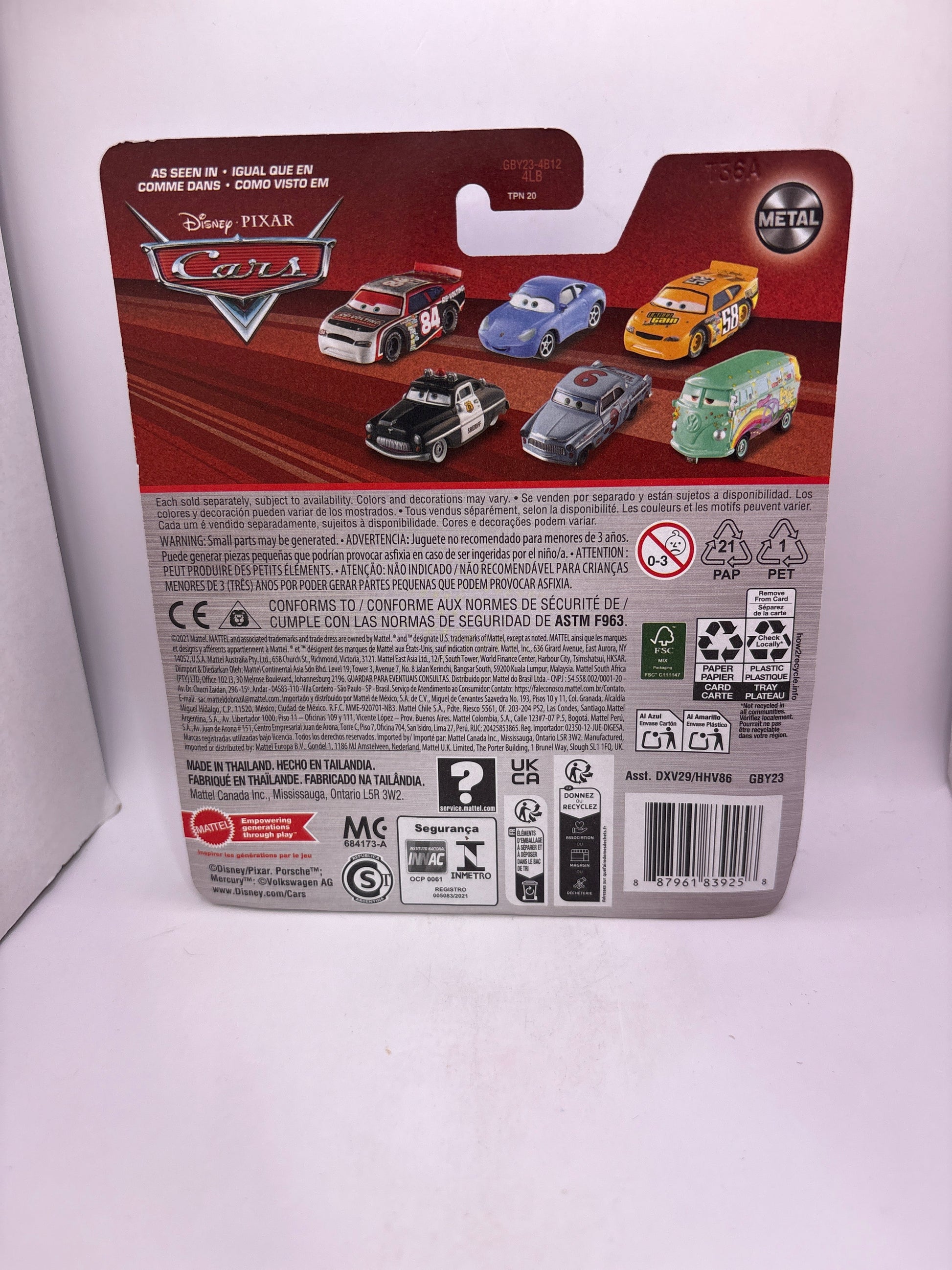 Disney Pixar Cars Chuck Armstrong Diecast