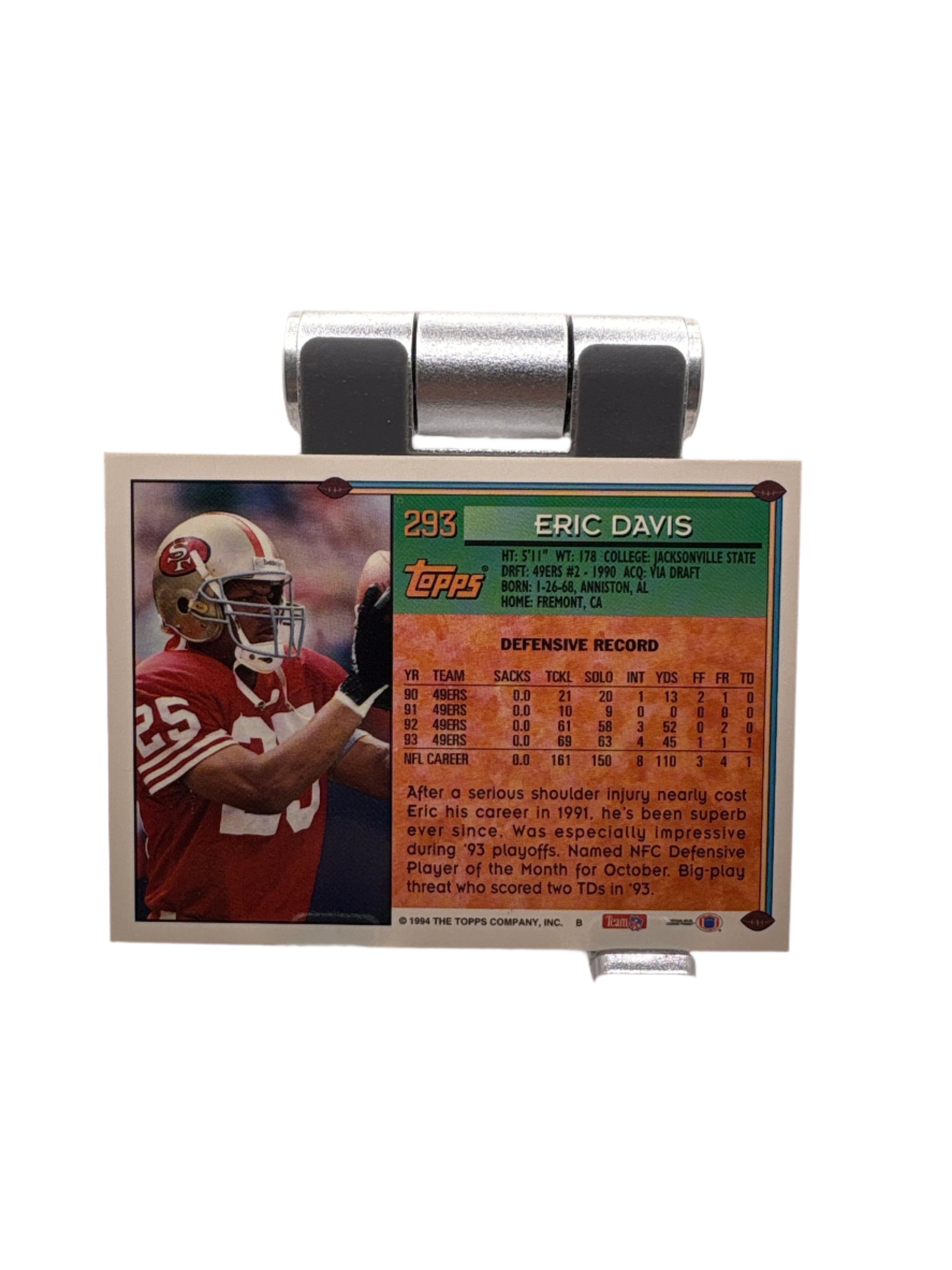 Topps Eric Davis