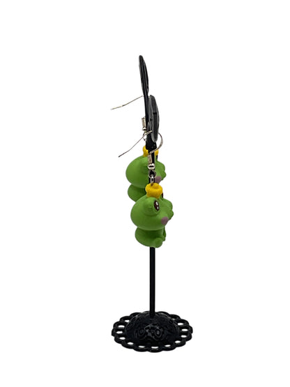 Frog earrings