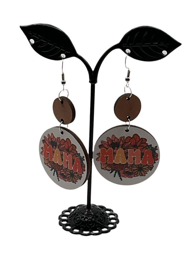 Mama Earrings Hover Image