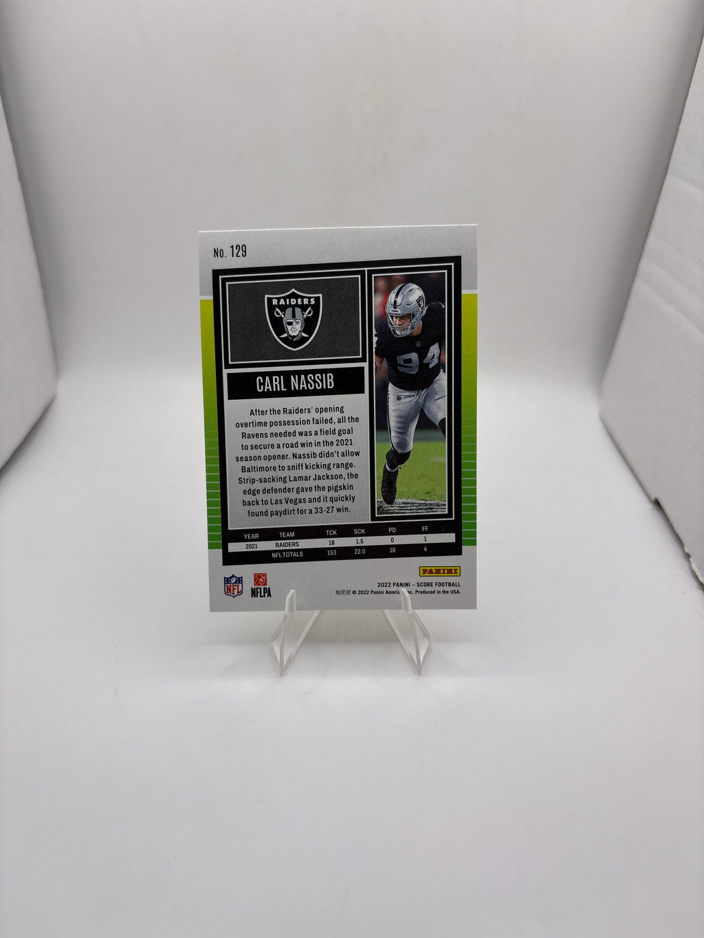 Score Carl Nassib
