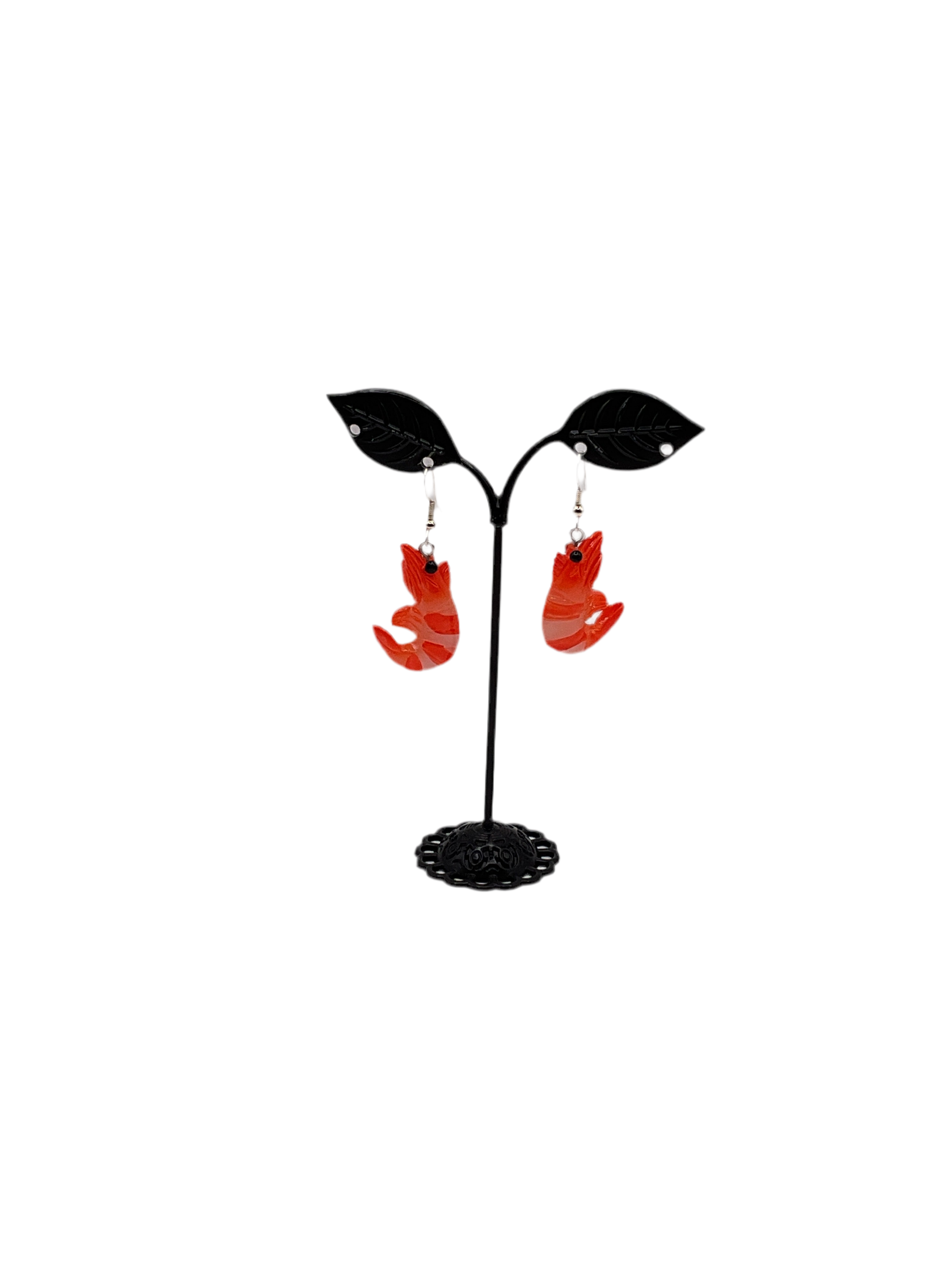 Shrimp earrings