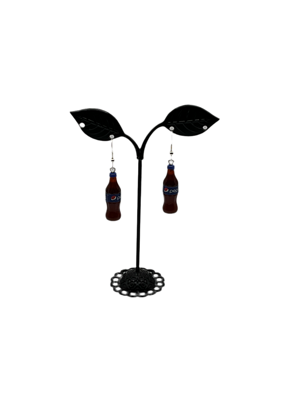 Pepsi bottle earrings