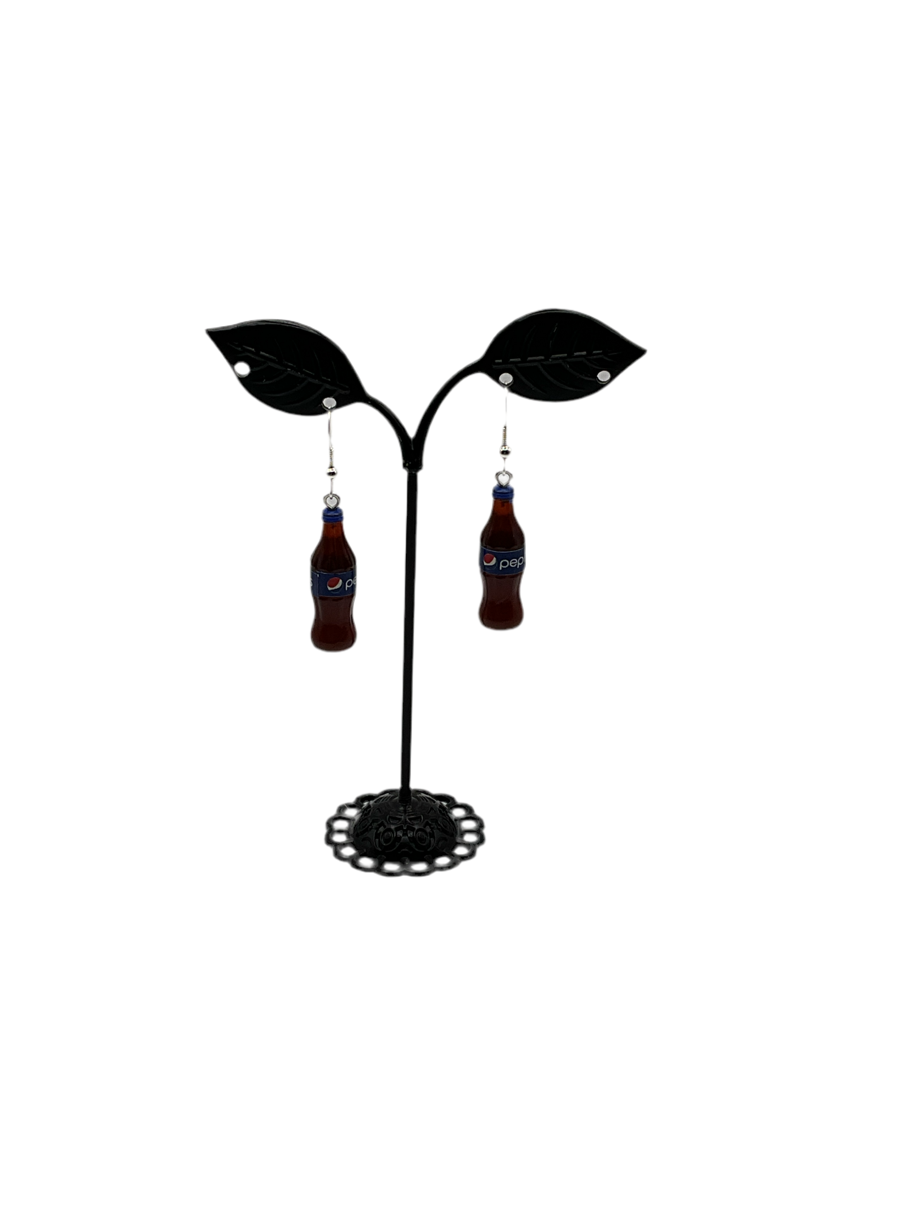 Pepsi bottle earrings