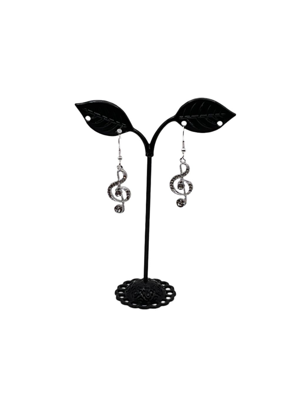 Music note earrings