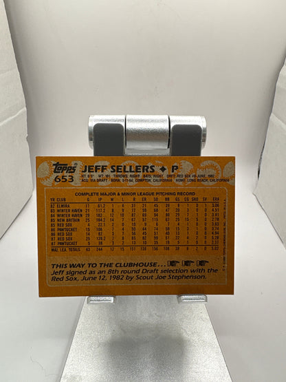 Topps Jeff Sellers