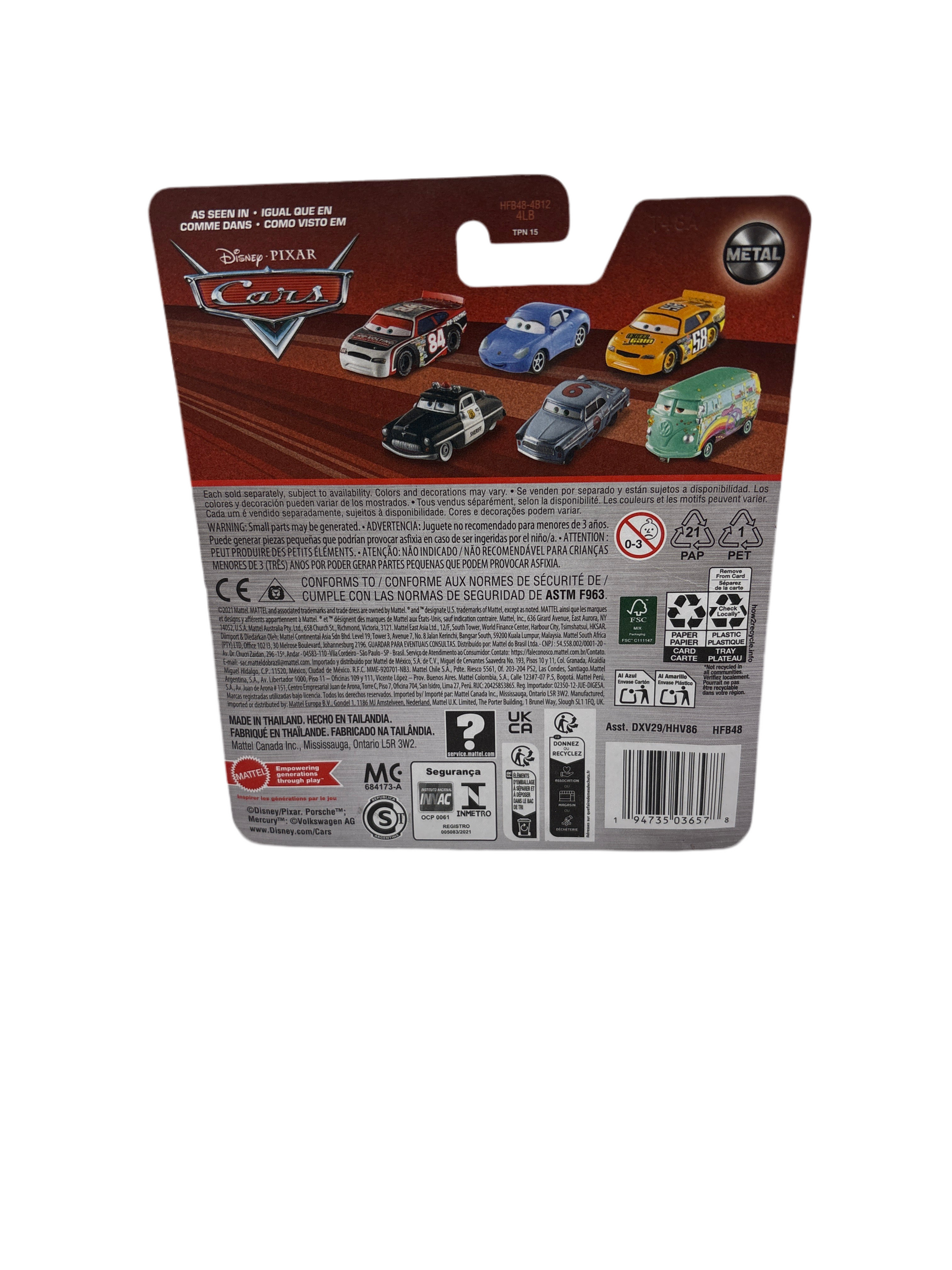 Disney Pixar Cars Donna Pitts Diecast