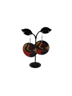 African woman earrings