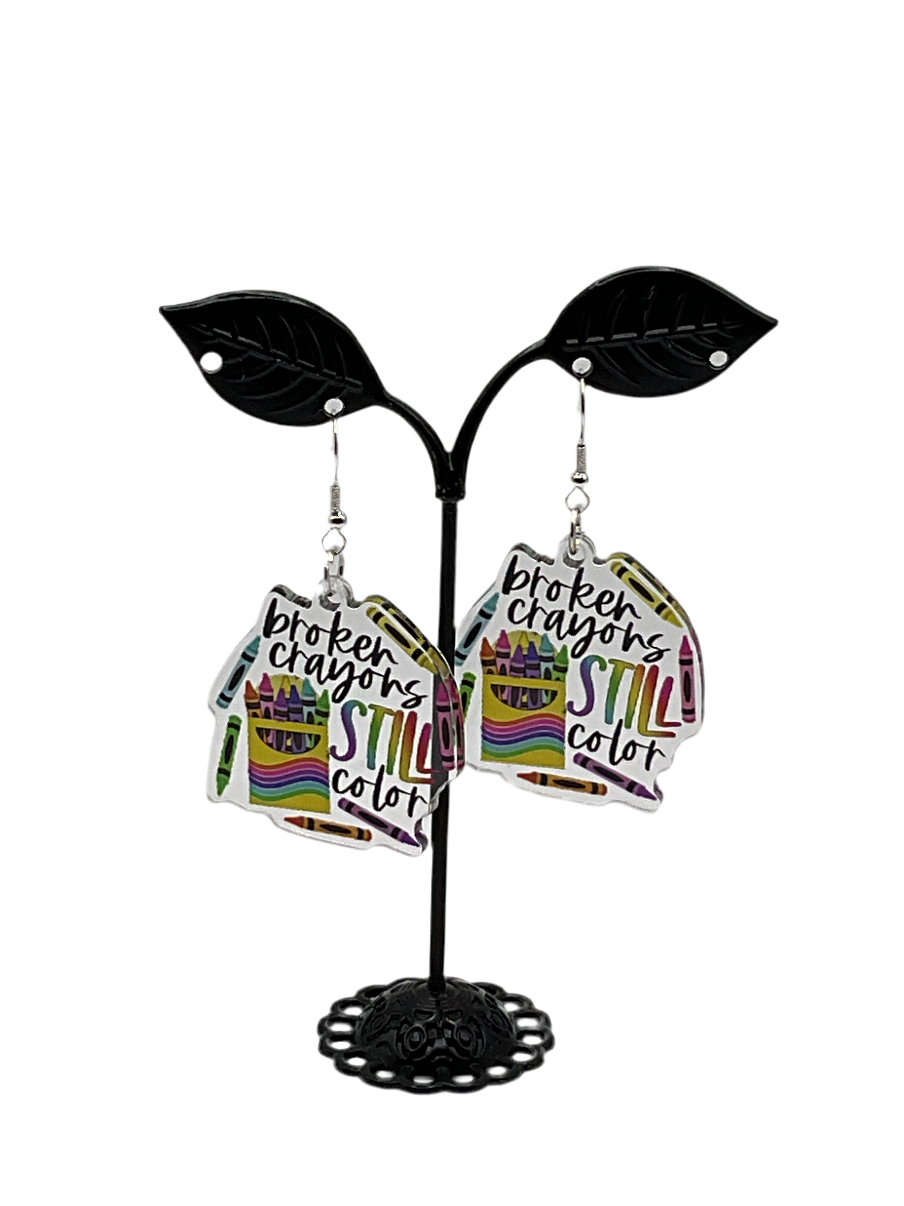 Broken Crayon Earrings Main image