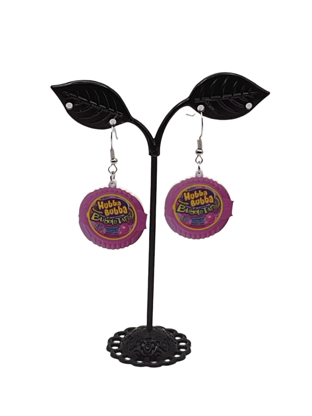 Hubba Bubba Bubble Tape Gum Earrings