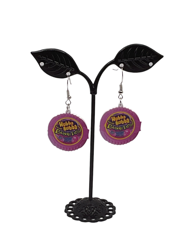 Hubba Bubba Bubble Tape Gum Earrings Hover Image