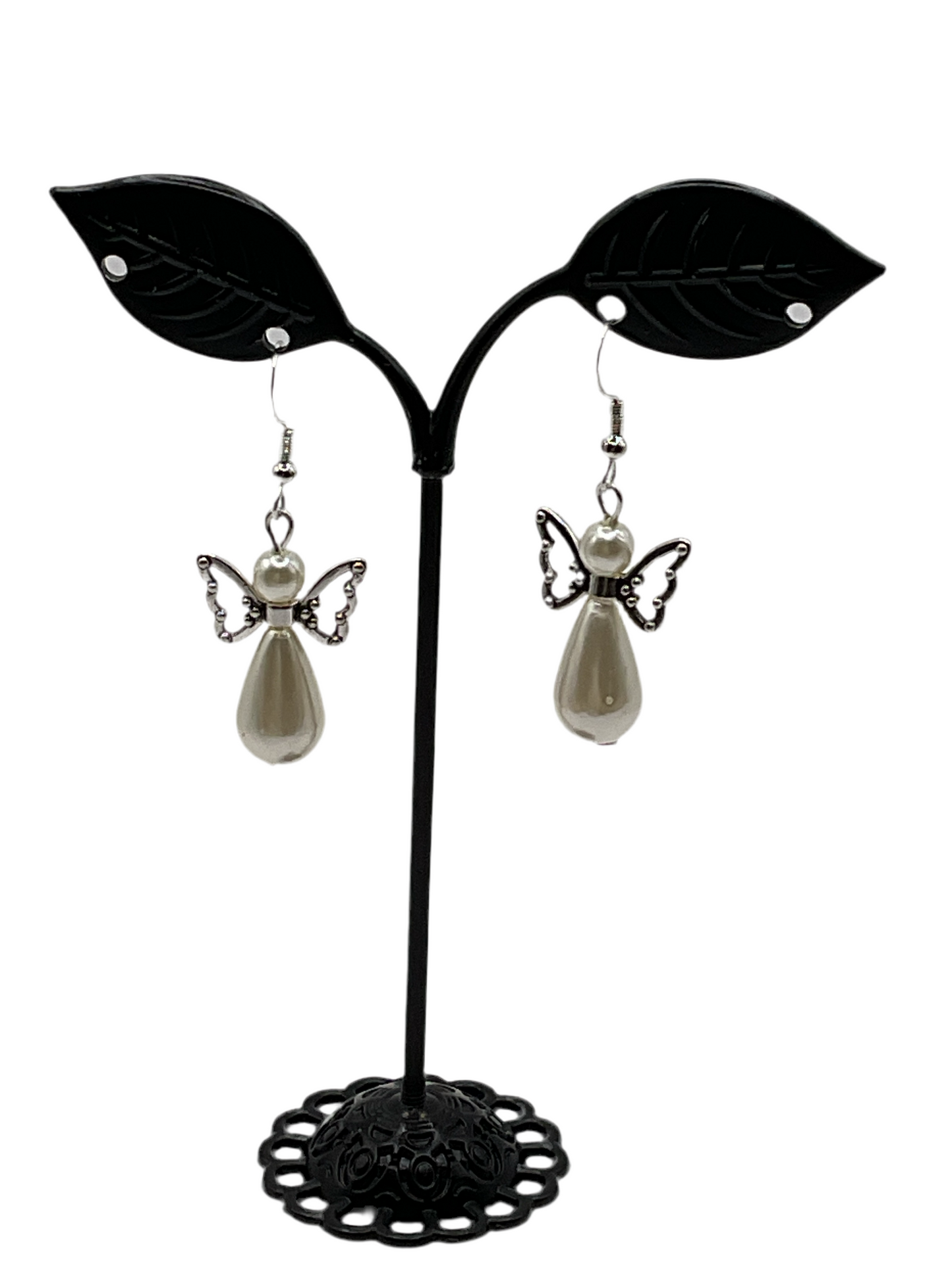 Angel Earrings White Angels