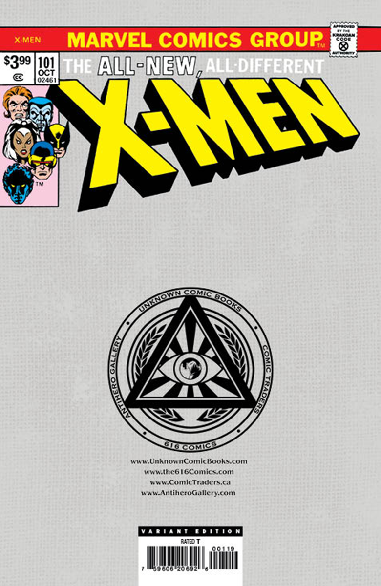 [Signed by Nathan Szerdy] X-MEN #101 FACSIMILE EDITION UNKNOWN COMICS NATHAN SZERDY EXCLUSIVE GREEN VIRGIN VAR [IN STOCK] - Collectors World Toys