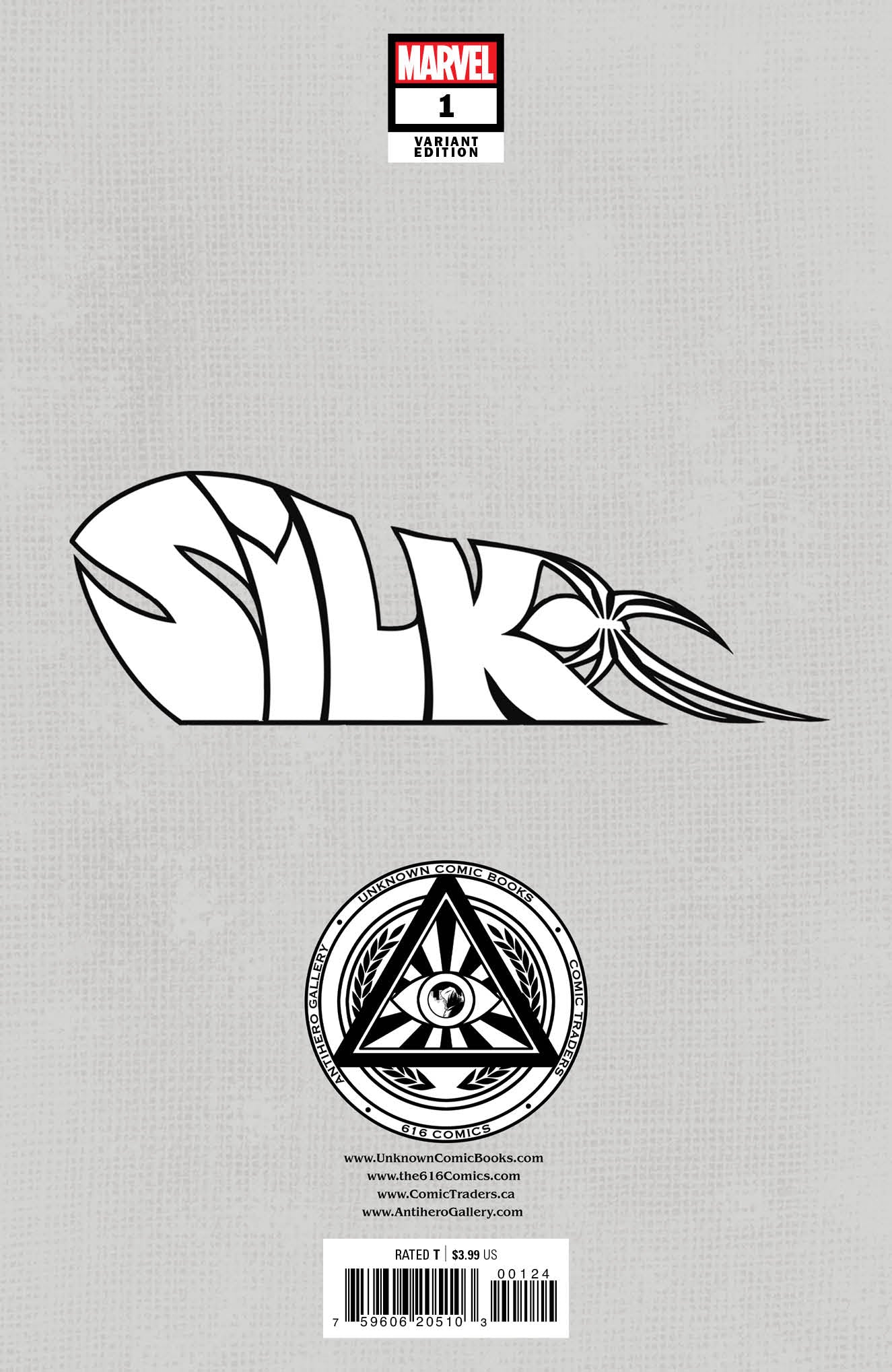 Silk #1 Unknown Comics Lesley Leirix Exclusive Virgin Var (05/10/2023) - Collectors World Toys