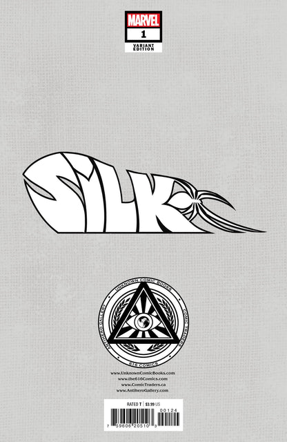 Silk #1 Unknown Comics Lesley Leirix Exclusive Virgin Var (05/10/2023) - Collectors World Toys