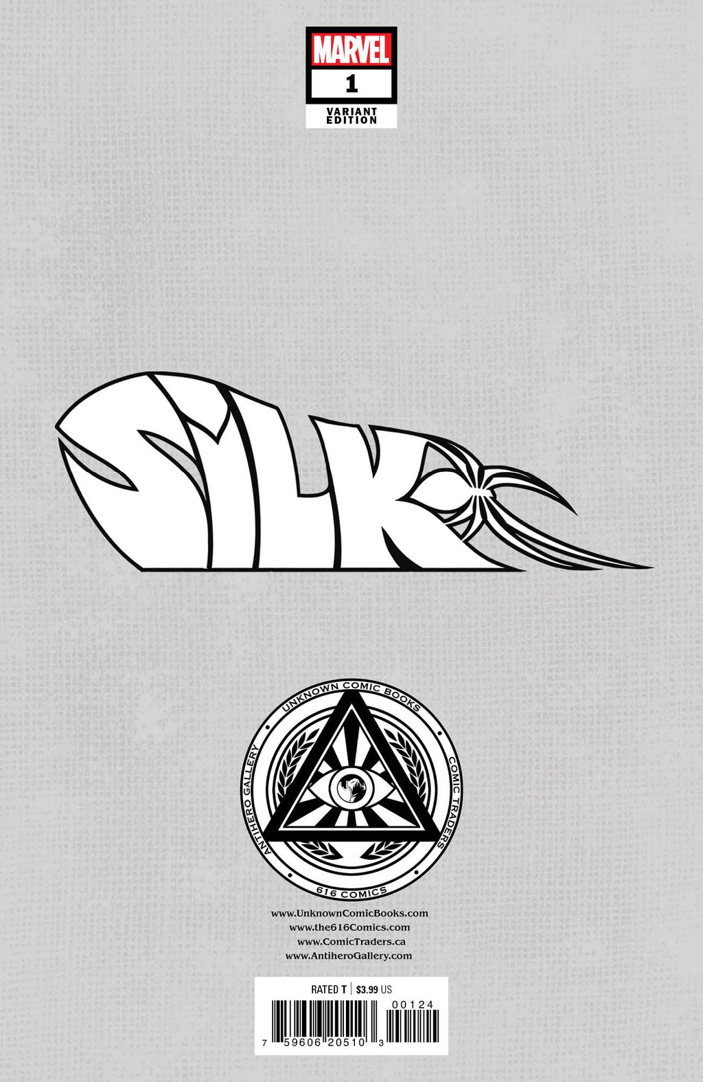 Silk #1 Unknown Comics Lesley Leirix Exclusive Var (05/10/2023) - Collectors World Toys