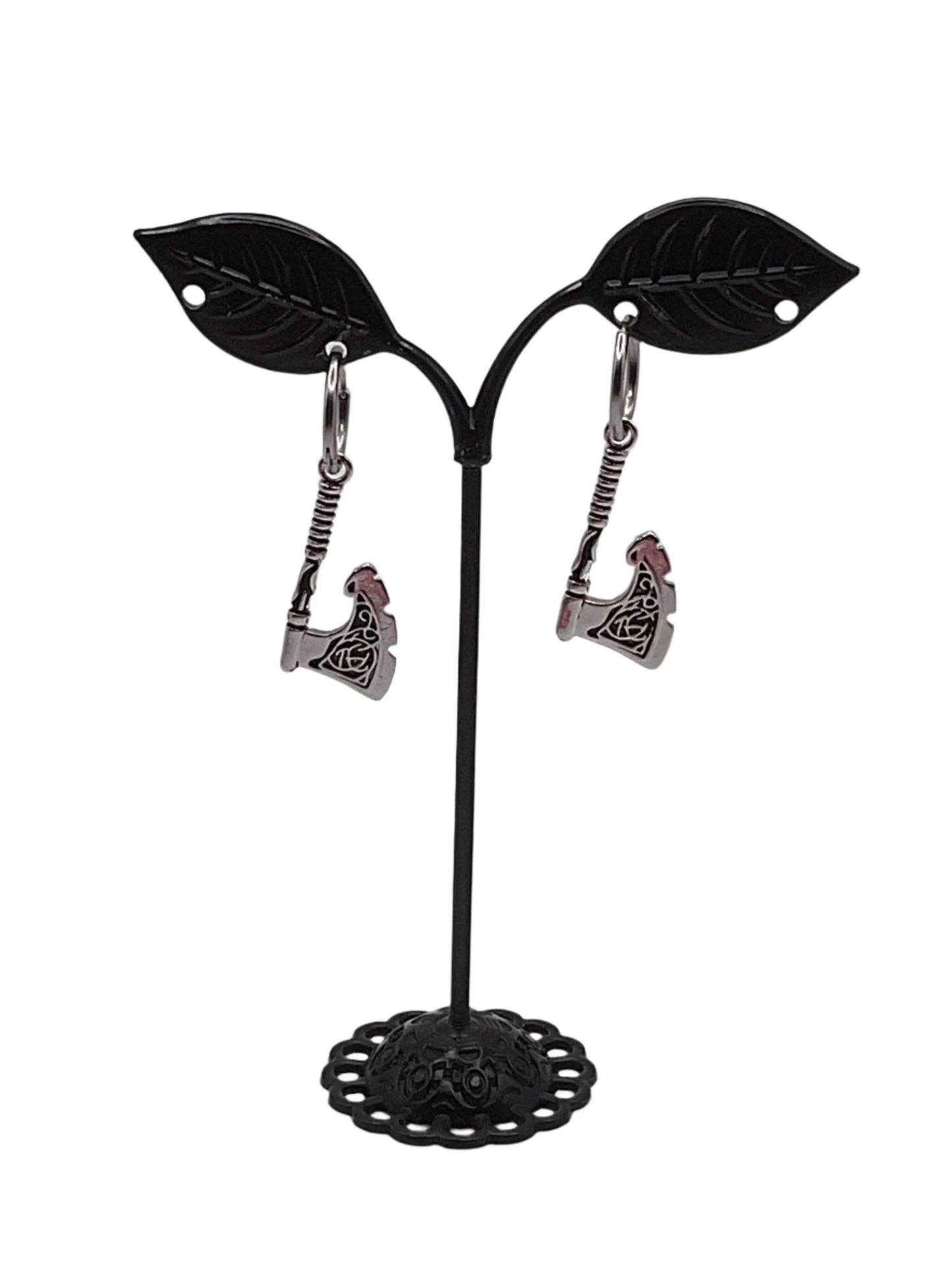 Battle Axe Earrings 2