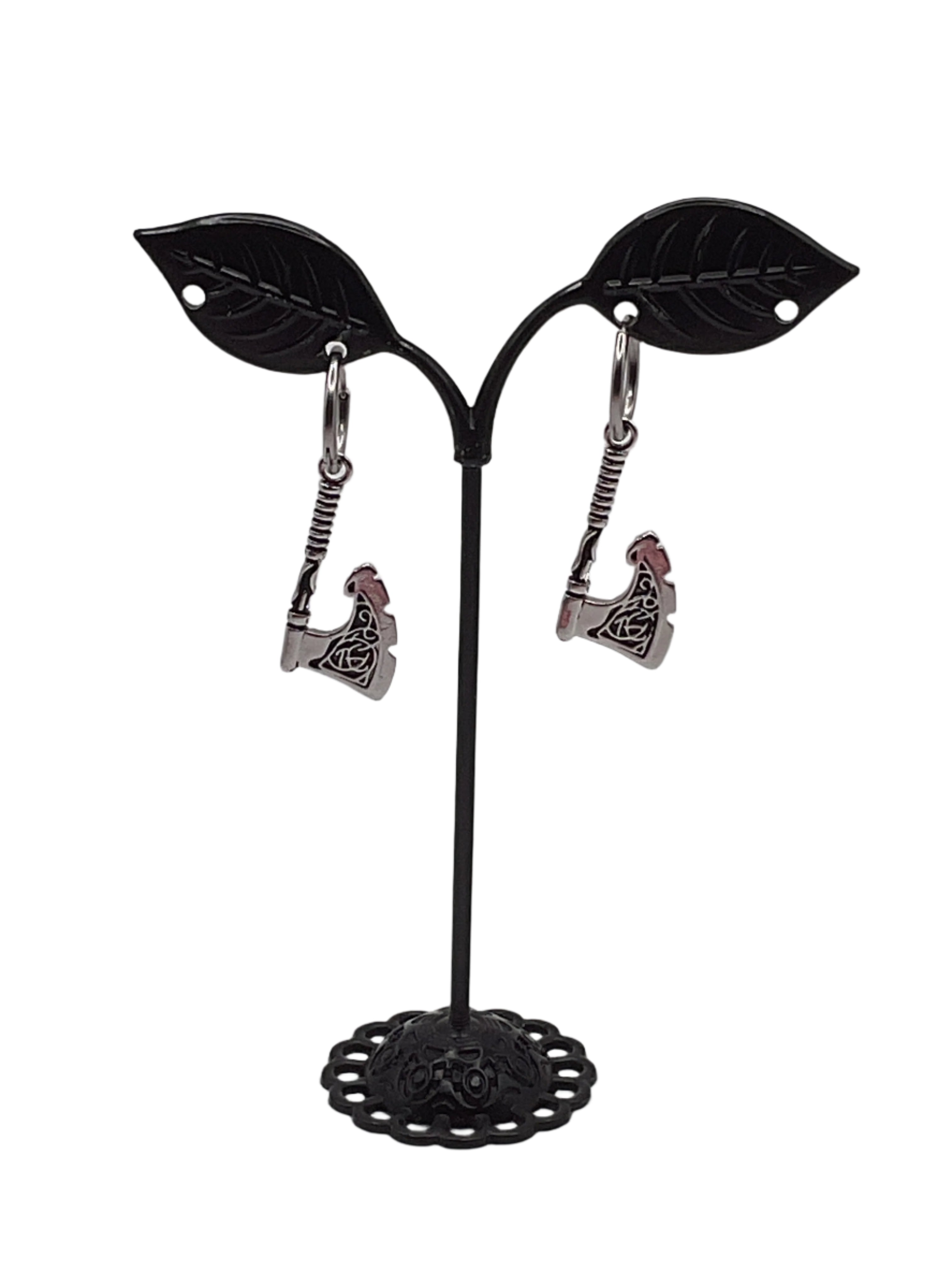 Battle Axe Earrings 2