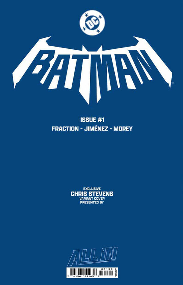 [FOIL] BATMAN #1 CHRIS STEVENS EXCLUSIVE VIRGIN VAR [09/10/2025] - Collectors World Toys