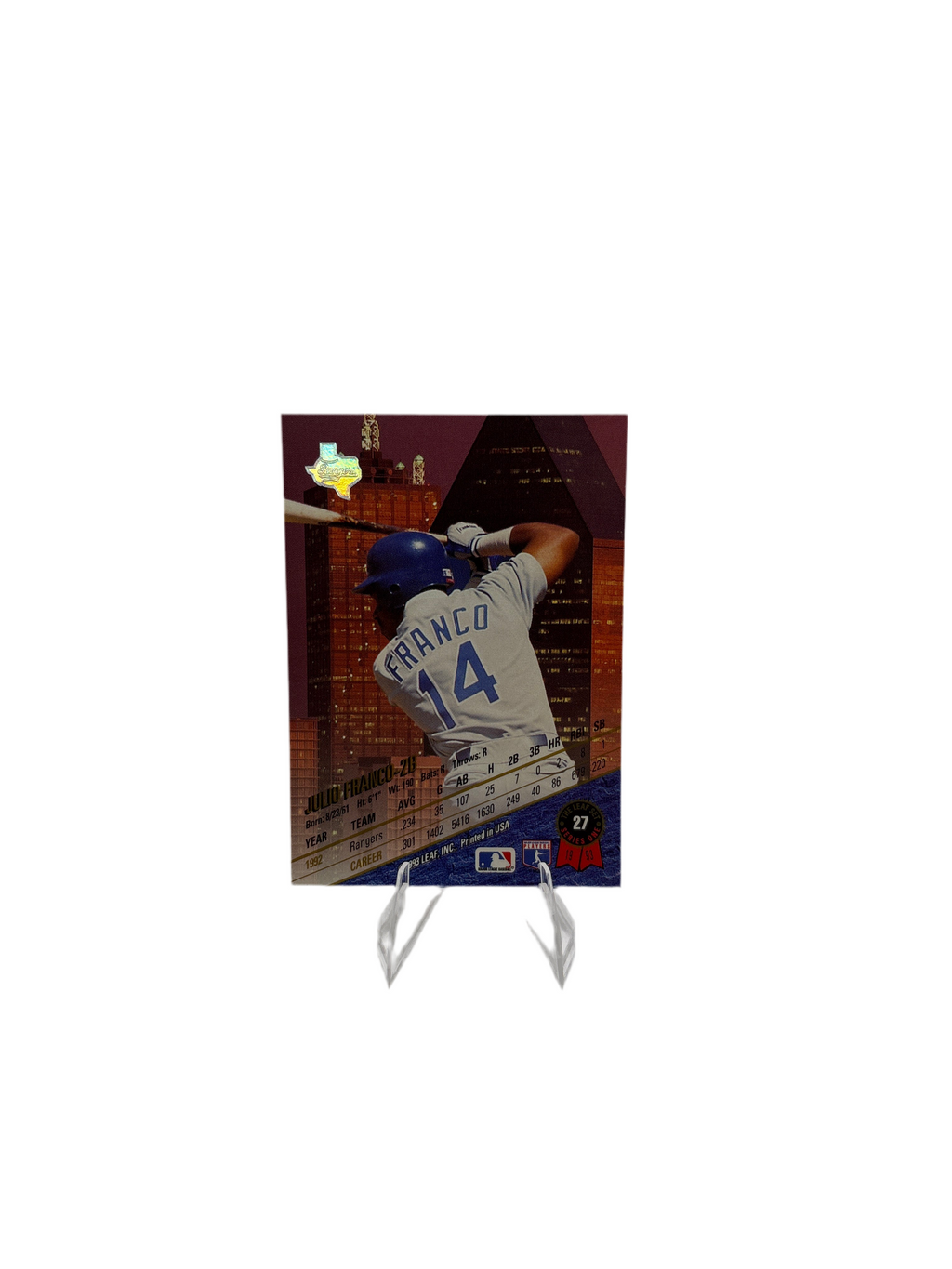 Leaf Julio Franco