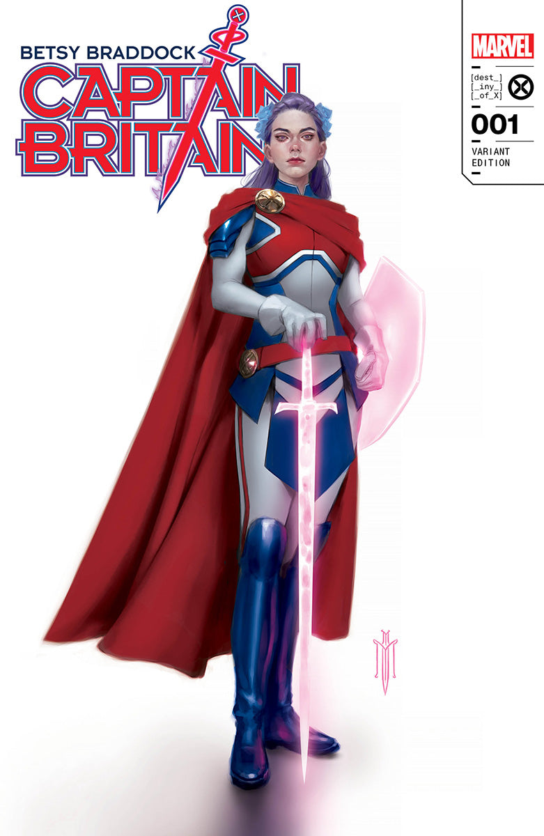 Betsy Braddock: Captain Britain #1 Unknown Comics Miguel Mercado Exclusive Virgin Vogue Var (02/22/2023) - Collectors World Toys