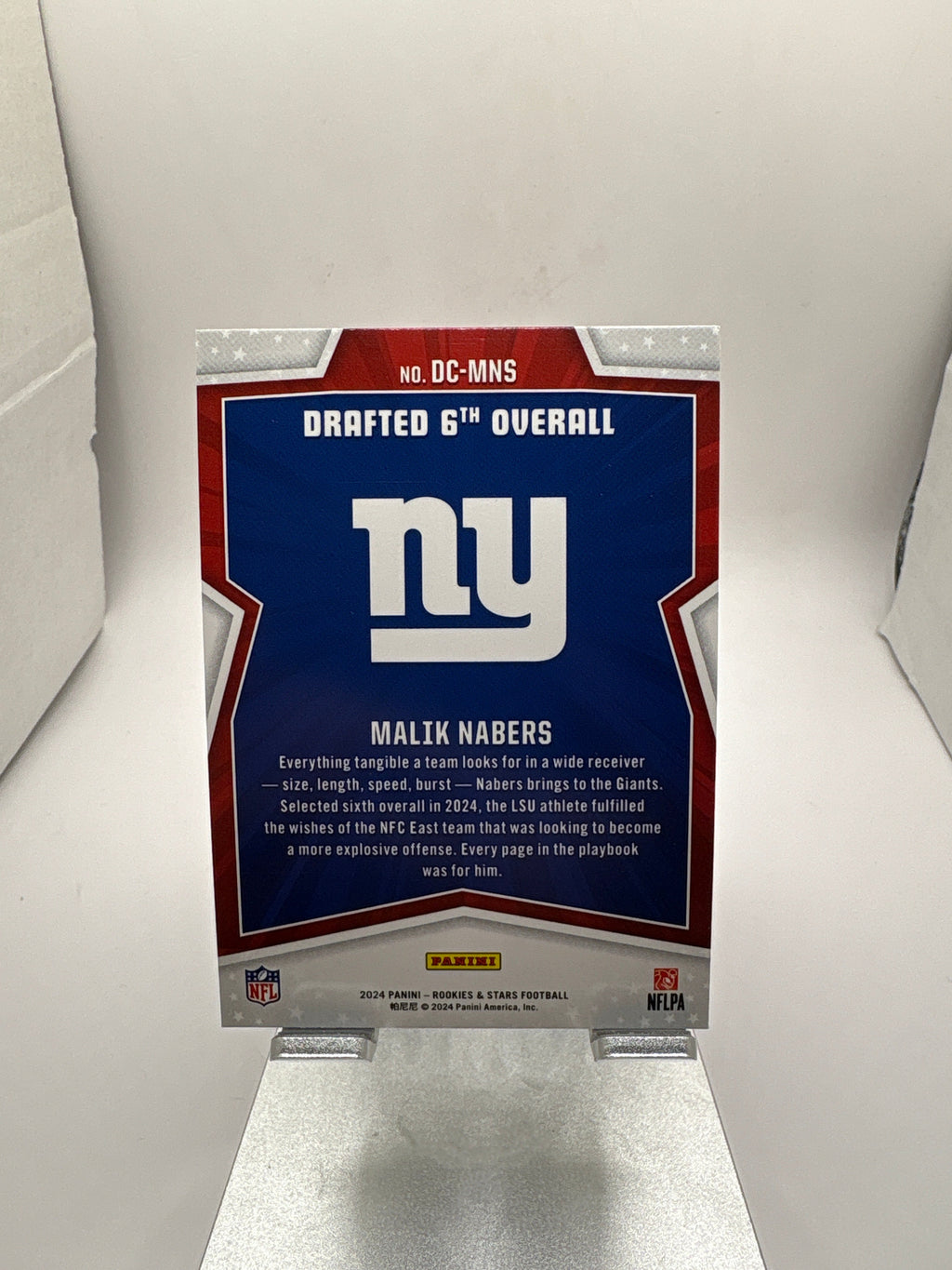 Panini Malik Nabers
