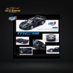 BBR64 Maserati MC12 Stradale Blue Metallic w/ Stripe 1:64 BBRDIE6416 - Collectors World Toys